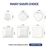 UV 8.9cm*8.9cm round jewelry dish