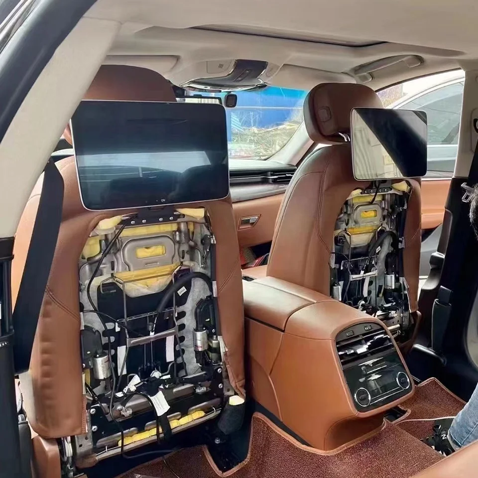 Car Headrest Android Monitor Dedicated for Mercedes S Class W223 S400L S450L S500L 2021 2022 2023 Rear Seat Multimedia Screen