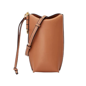 Simple Retro Hot Sales Real Cow Leather Phone case Fashion Summer Genuine Leather Shoulder Phone Bag for Lady Girl Women