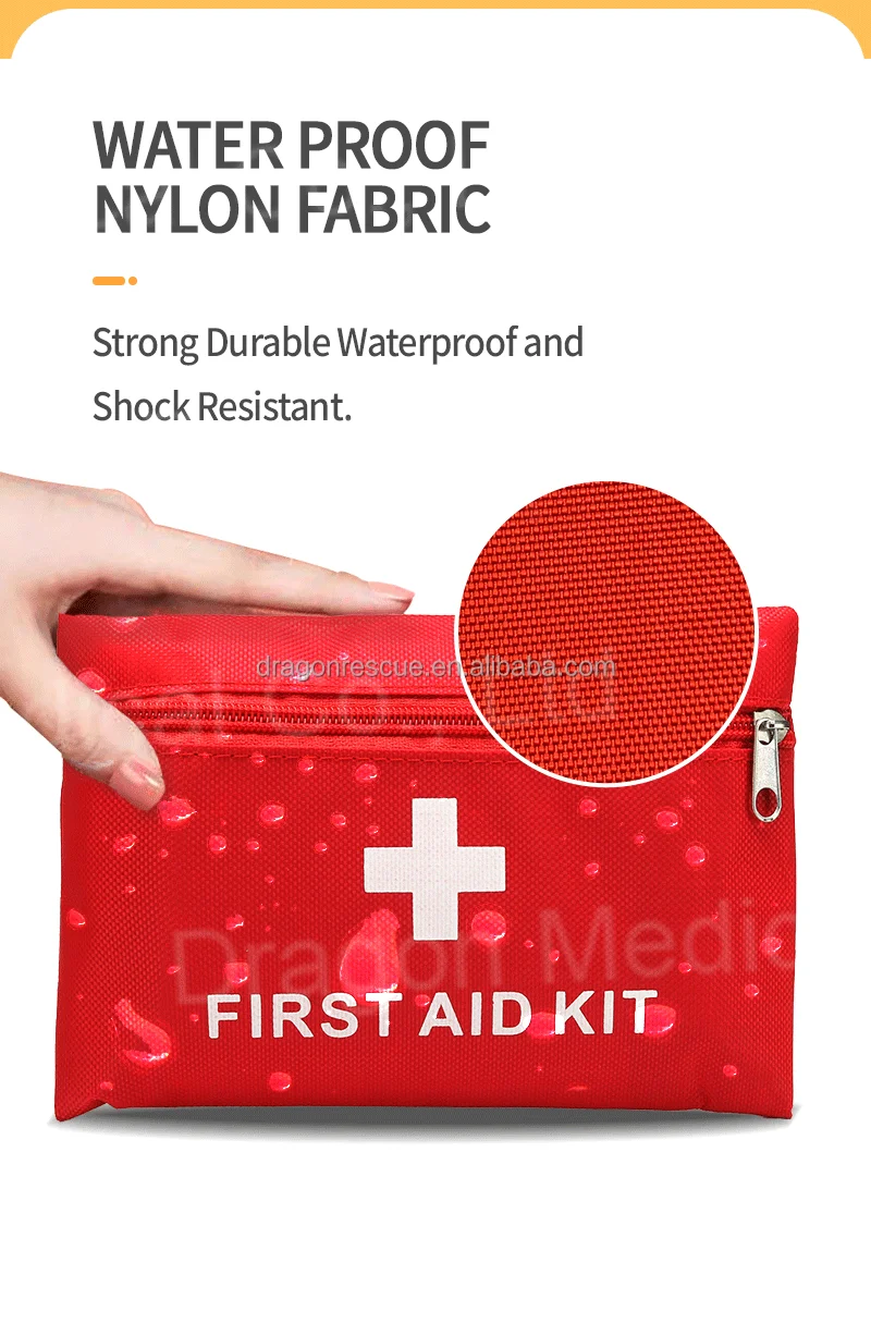 Waterproof First Aid Kit Small Medical Pocket Mini Portable Medicine