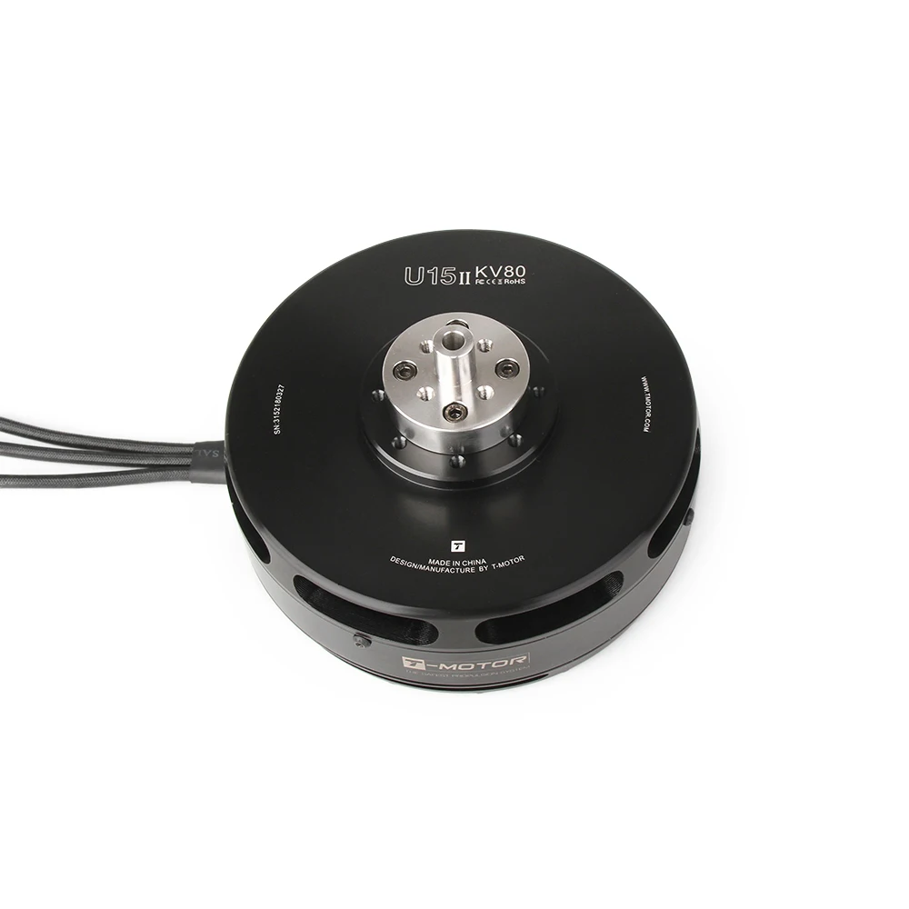T-MOTOR U15 II KV100 Outrunner Waterproof 12-24S Brushless Motor for Freight Transport & Manned Uav Giant Multi-copter Drone
