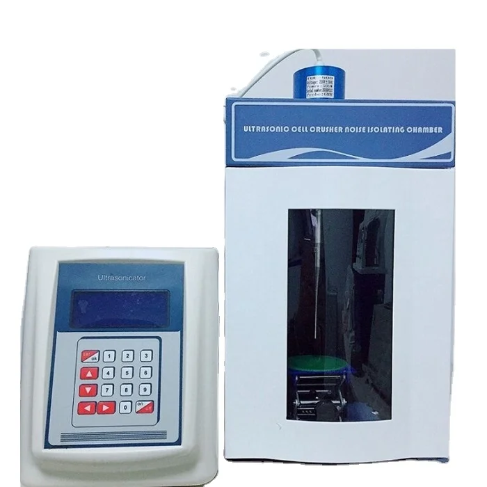 TOPTION High Quality Laboratory Ultrasonic Sonicator Processor 400w Ultrasonic Homogenizer for Cell Crusher