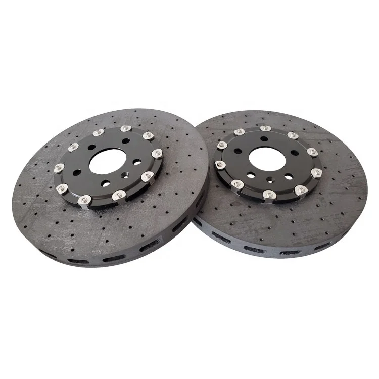 Power Sport Bremsen-Set Vorne – Keramische Bremsbeläge & Gebohrte/schlitzte Bremsscheiben