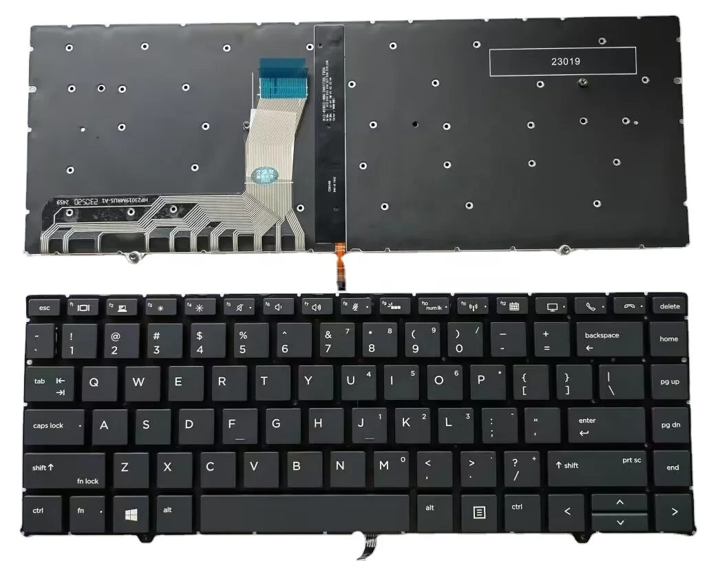 US Layout Keyboard With Backlight for HP ZBook Studio G5 EliteBook 1050 G1