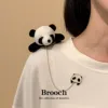 Plush little panda panda head