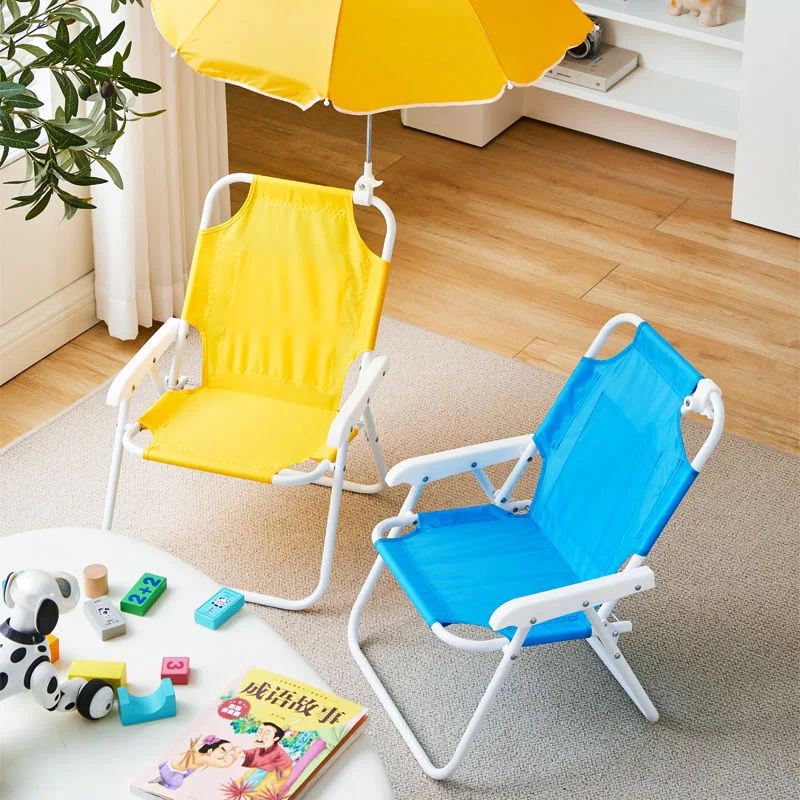 Kids Outdoor Beach Seat Umbrella Sun Shelter Portable Lounger Children