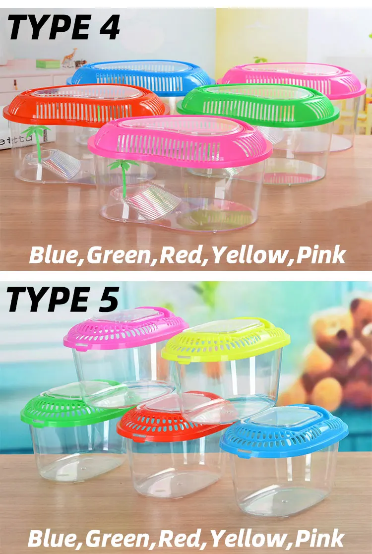 Decoration High Transparency Fish Tank Square Clear Plastic Aquariums