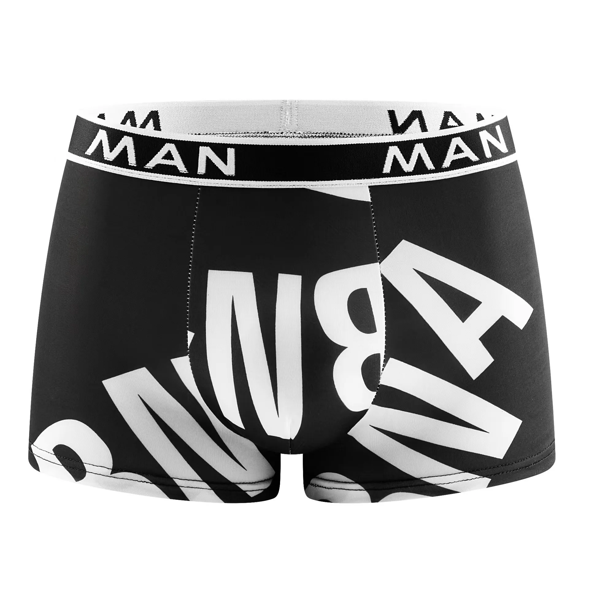 Oem Odm Brand Men's Wholesale Underwear Boxer Shorts Polyester Seamless ...