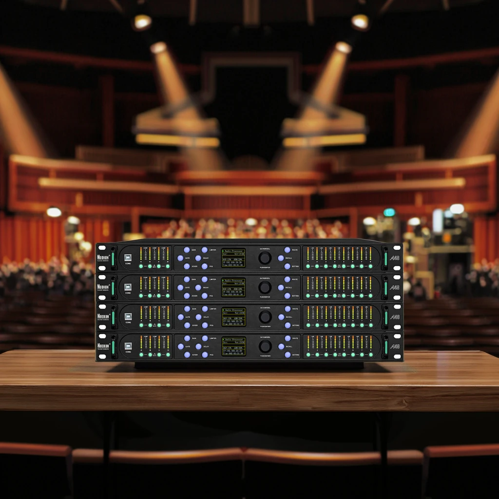 Product Name:Professional 4 input 8 output digital Sound Processor;Model Nu