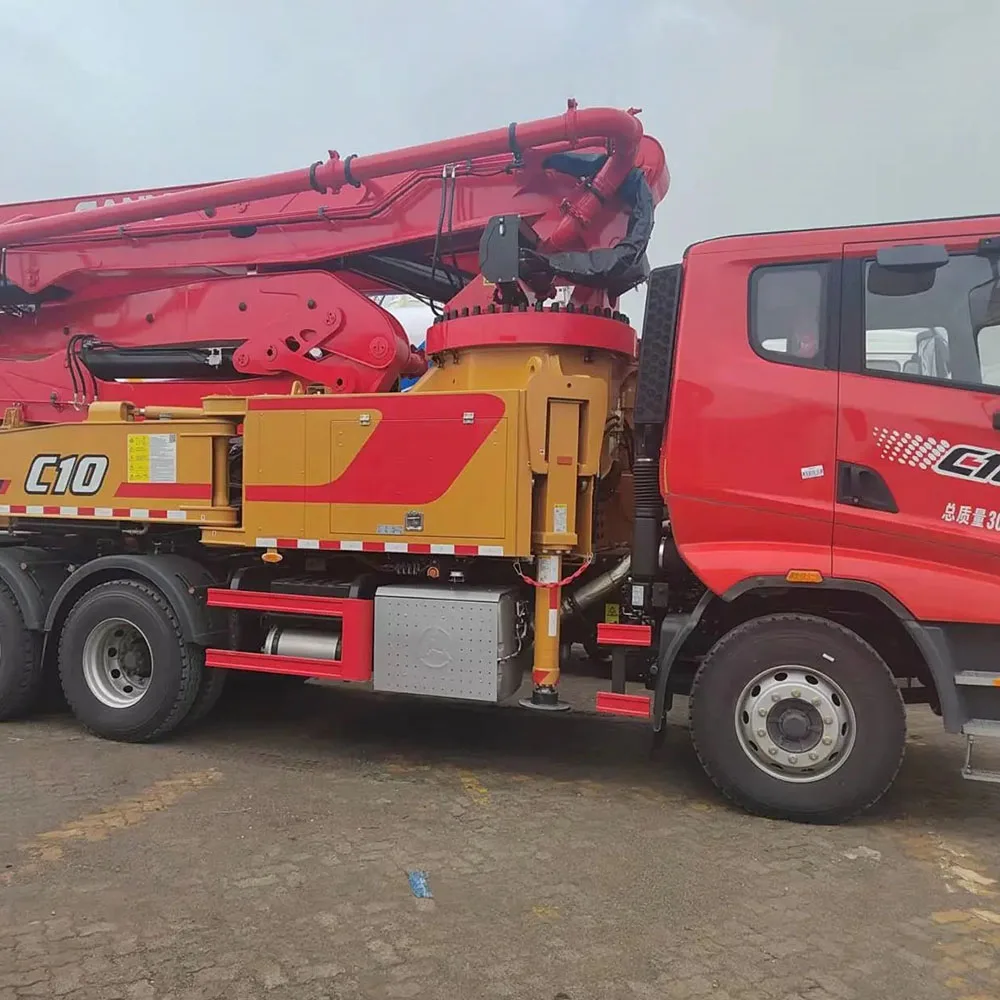 China Factory 430C-10 27M Truck with Diesel Engine New Station Construction Machine Hot Sale Concrete Pumps