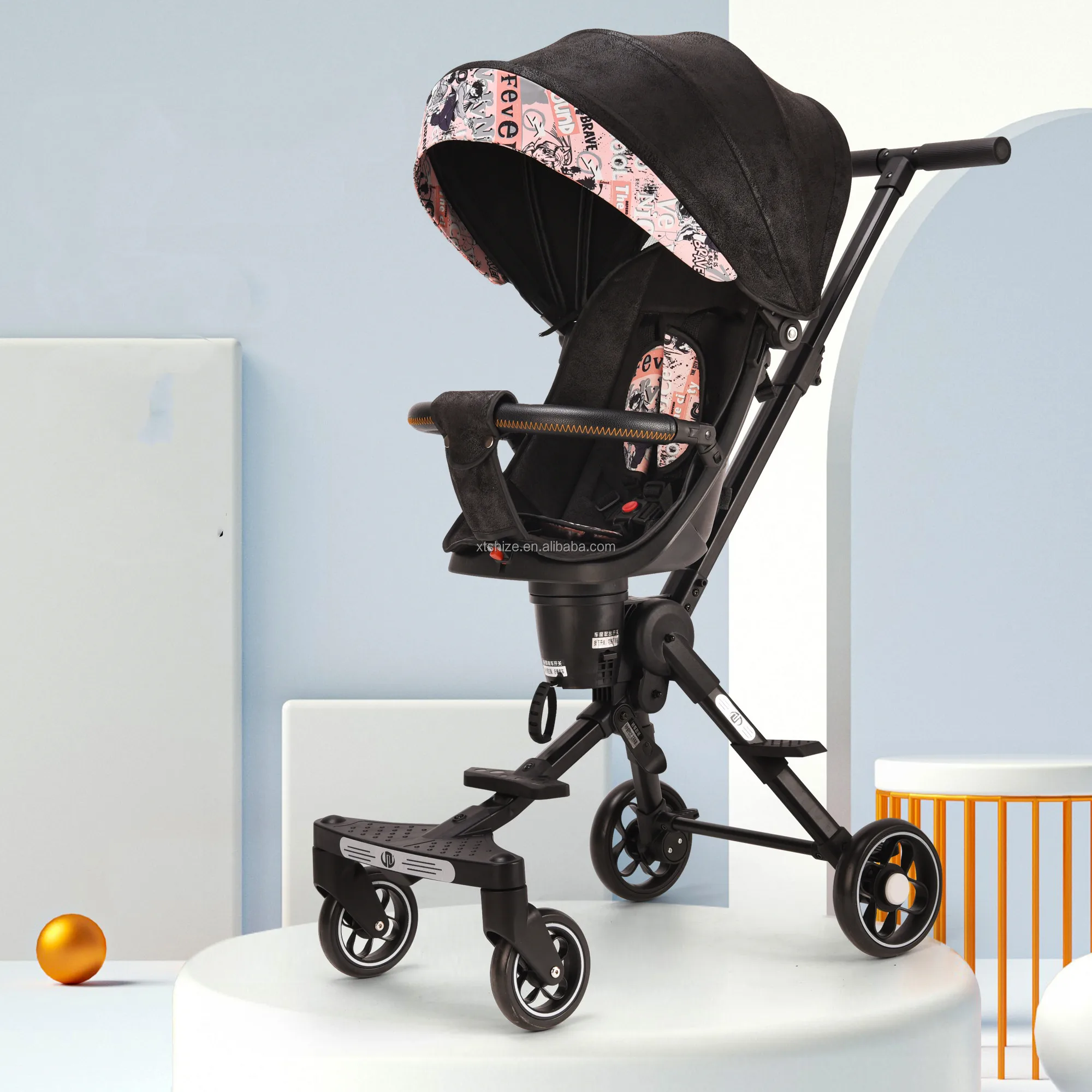 Luxurious Pushchair Baby Stroller Factory with High Quality Child Baby Stroller