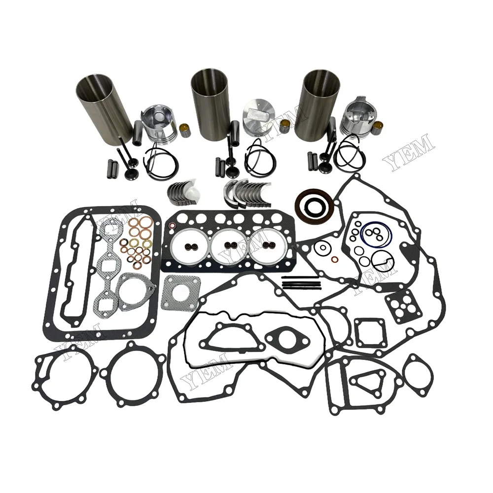 Overhaul Kit With Valves Fit for Mitsubishi S3L Engine