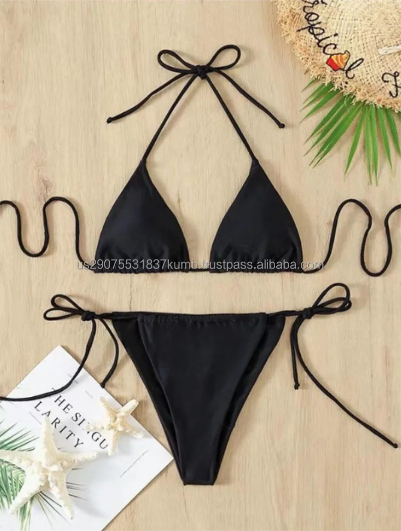 Usa Custom Small Minimum Triangle Sexy Bikinis And Beachwear Oem Odm