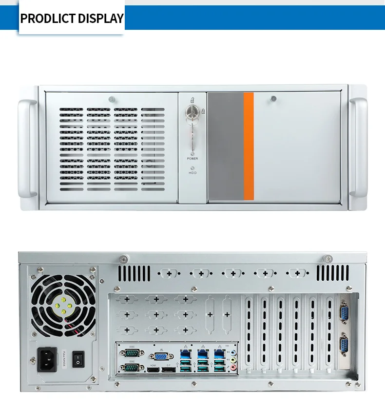 Sinsmart 6com 12usb 4u Industrial Rackmount Desktop Computer Ipc - Buy ...