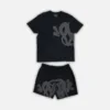 Black Grey Print