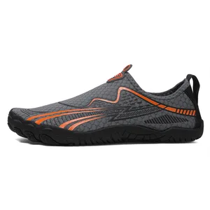 Canyoning Swimming Shoes Anti-Slip Barefoot Diving Surfing Beach Shoes for Summer Spring Breathable Upper EVA Mesh Rubber