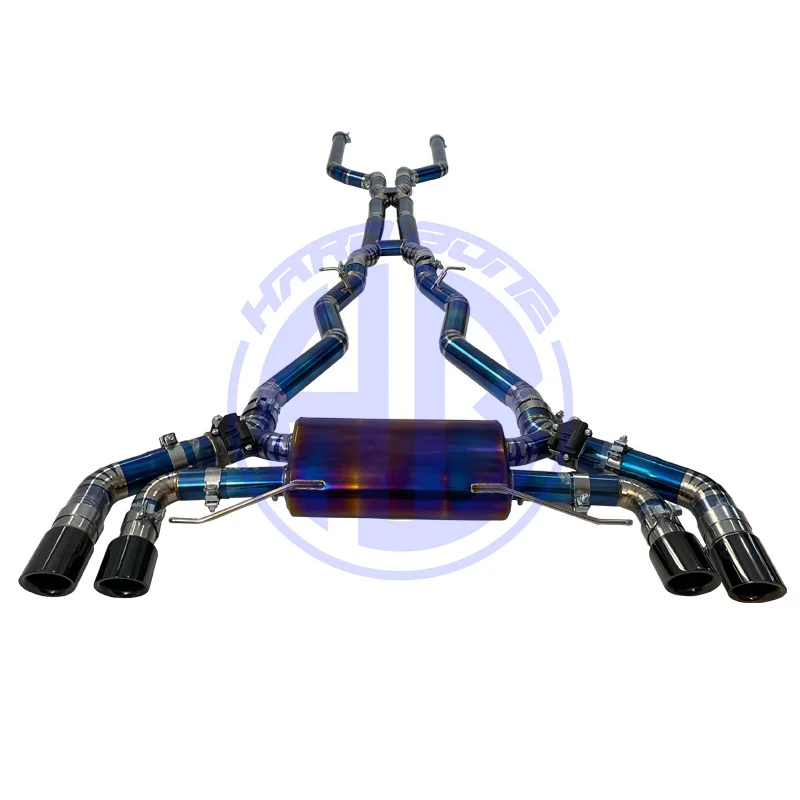 Titanium Muffler Exhaust System for BMW M5 F90 4.4T 2018-2023 Car Exhaust Pipes Valved Catback With Remote Control