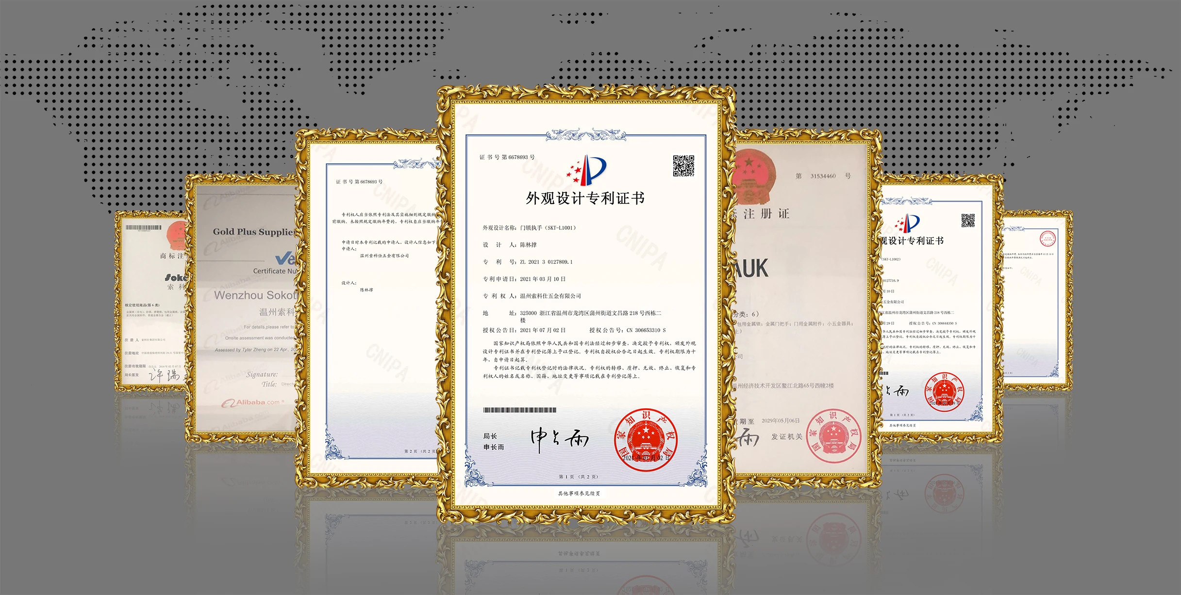 Black Nordic Style Minimalist Design Competitive Price Aluminum Door