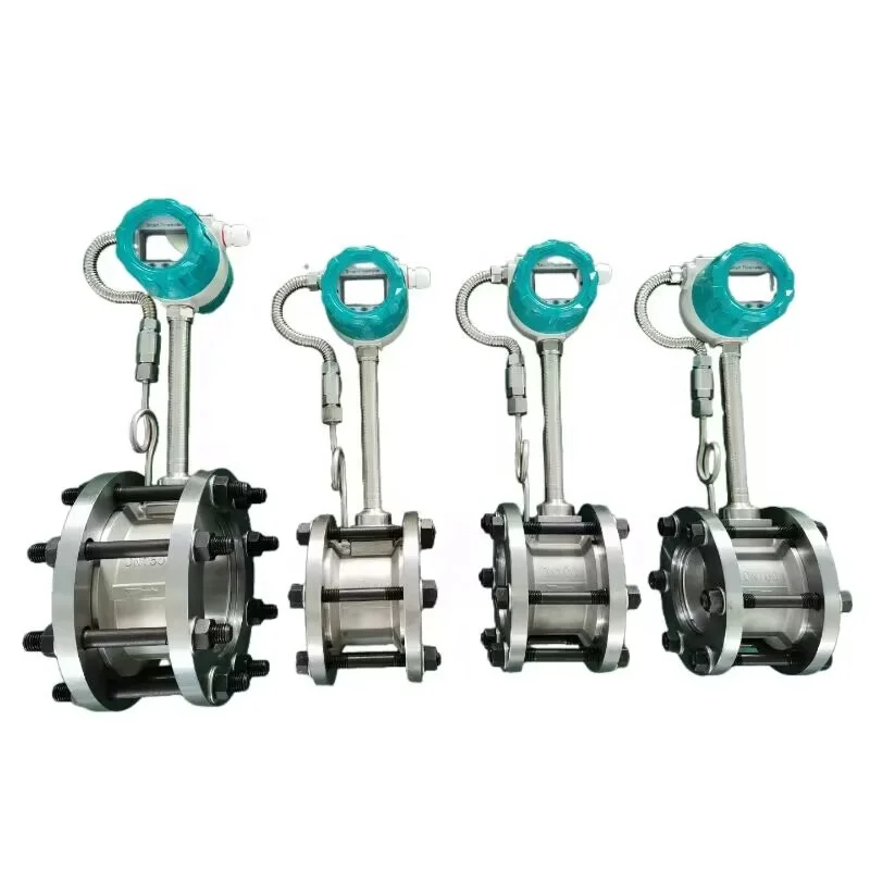 Steam Vortex Flow Meter Gas Flow Meter Natural Gas Saturated Steam Flow Meter Air Flow Meter DN100