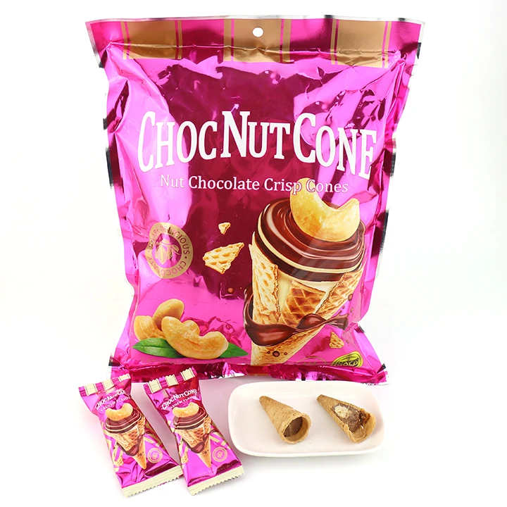 chocolate crispy cone