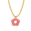 MYTXP103-pink necklace