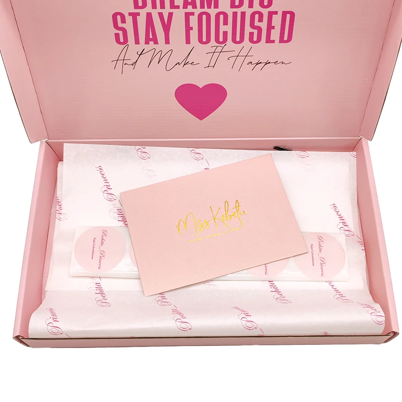 Custom Brand Logo Packaging Carton Boxes for Small Business
