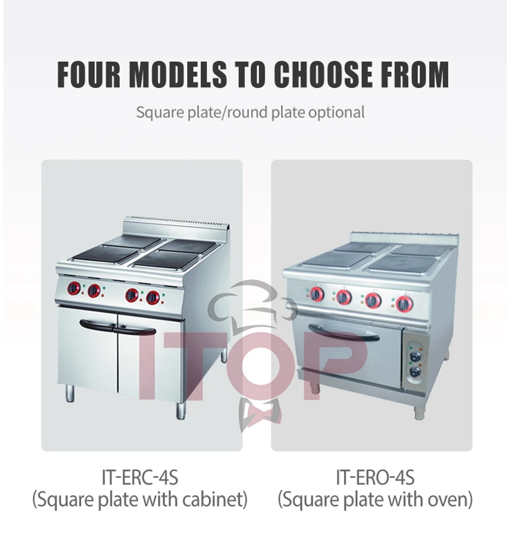 Commercial Electric Cooker Hot Plate Kitchen Equipment Stainless Steel