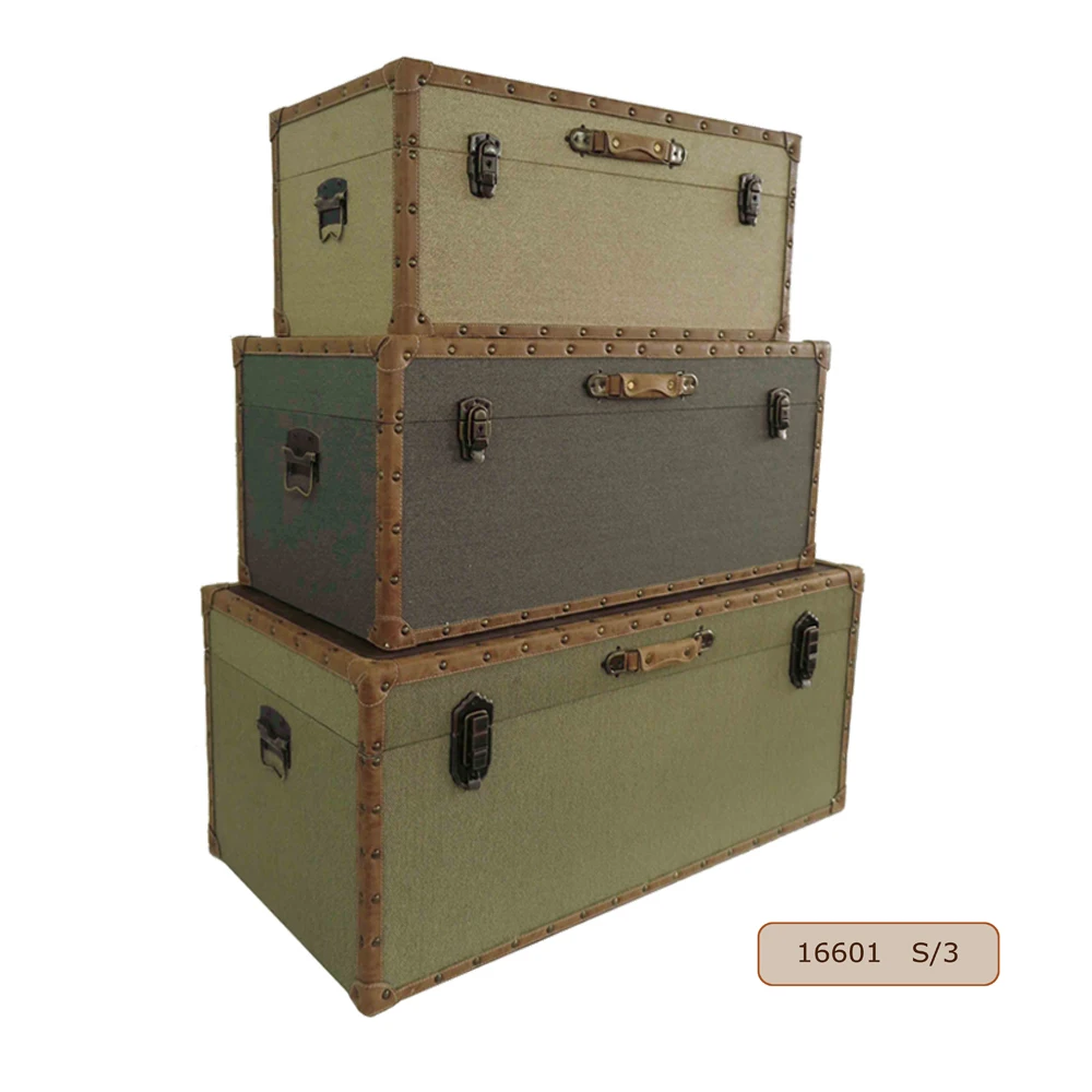 Trunks Storage Chest Boxes Sets Large Canvas Surface And Decorative   Hf9208c532b6e418d9c2ef7116b210c16X 