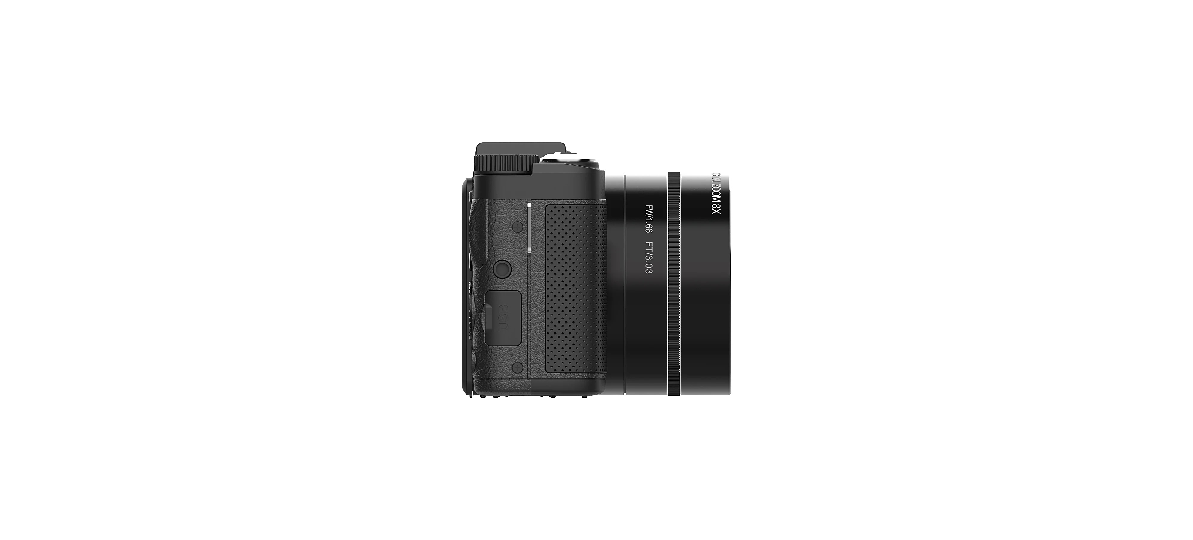 Auto Focus 3.0inch Rotation Screen 12MP 4K Digital Video Camera 5X Opticalzoom Big Wide Shot