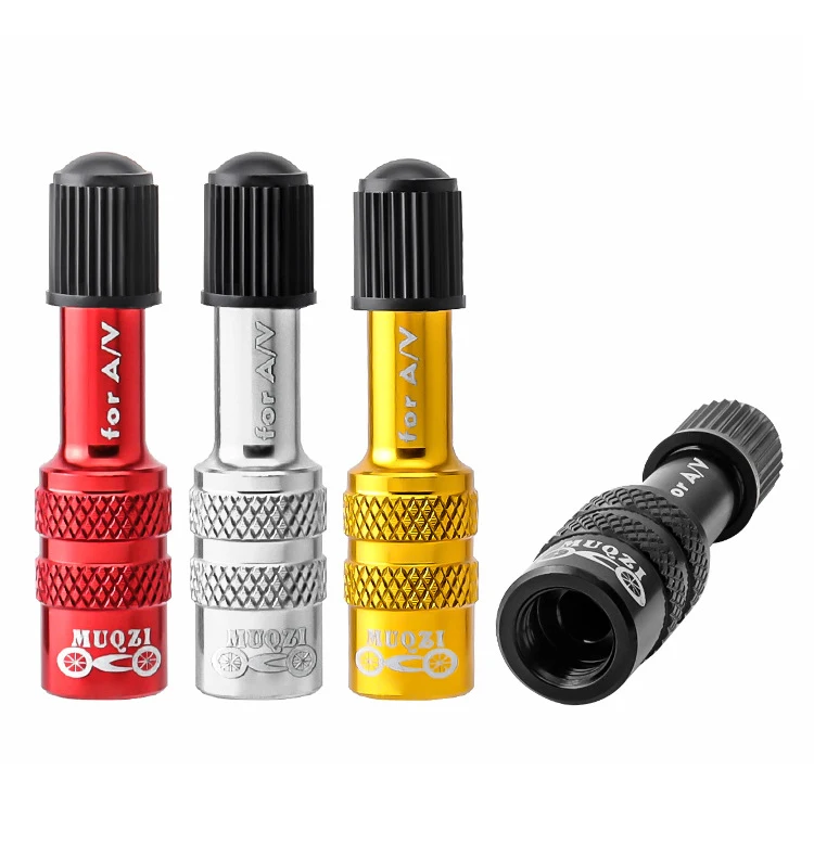 Muqzi Mountain Bike Front Fork Av Schrader Air Valve Bicycle Suspension