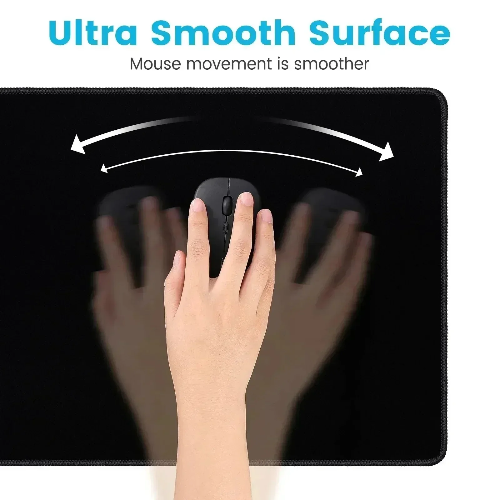 Moon and Stars Fantasy-themed Stylish Cool PC Gaming Mouse Pads Gamer Mats Teclado Pad M aperçu 6