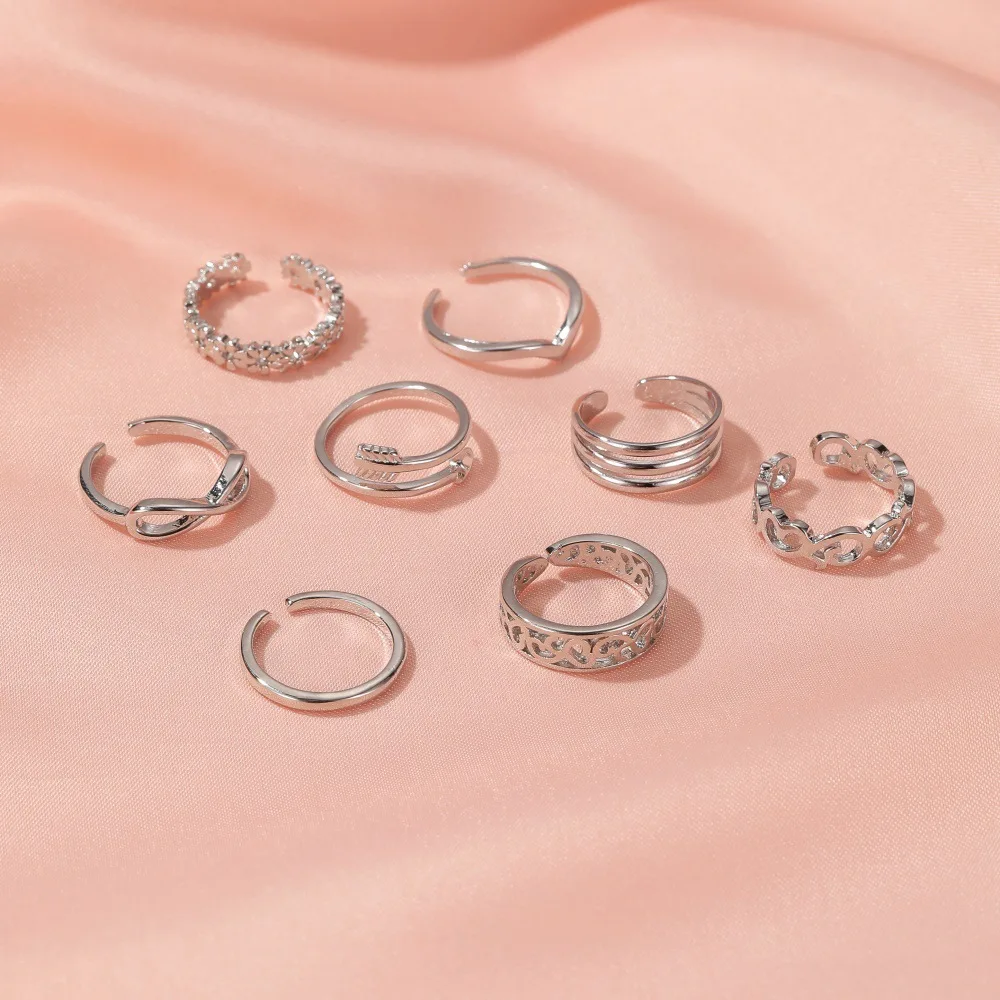 TOE RINGS | Forever 21 | Toe rings, Jewelry set, Delicate bracelet
