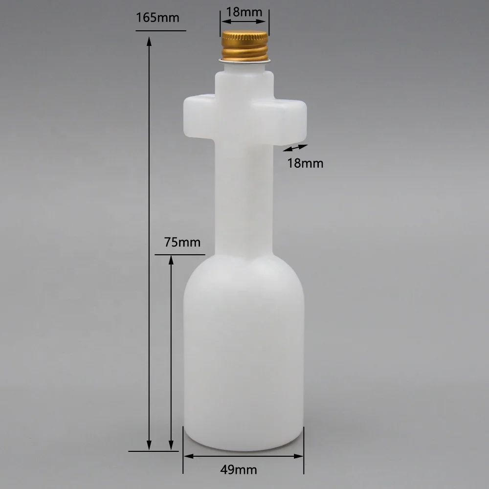 4 Weihwasserflaschen Mit Kreuz – 250 Ml, Weiß, Nachfüllbar, Ideal Für Geschenk & Kirche