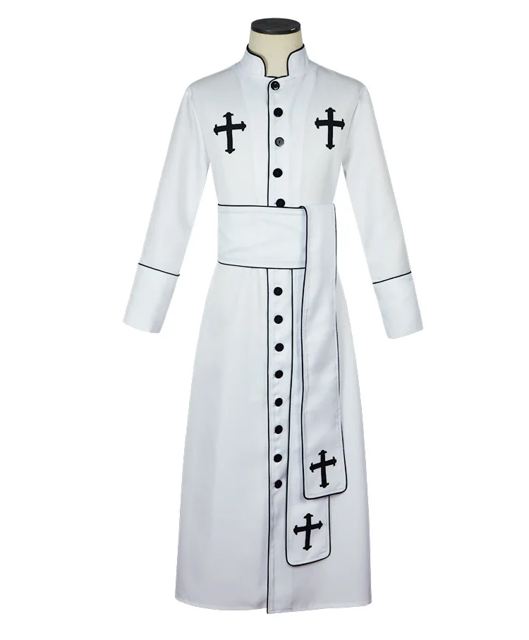 2024 Newmedieval Priest Costume Roman Clergy Pastor Suit Men's Priest ...