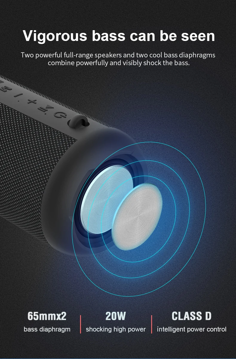 Top sellers 2021 for amazon bluetooth speaker waterproof outdoor wireless portable speaker - ANKUX.COM