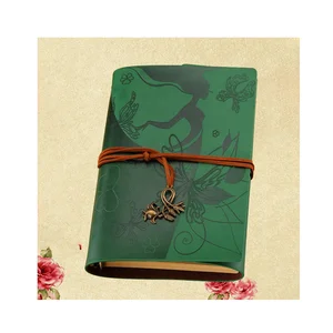 Customized Travel Notebook with Loose-Leaf Binding Mini Pocket PU Leather Softcover Business Agenda Planner Gift