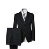 Anni '90 Nero (completo giacca + gilet + pantaloni)