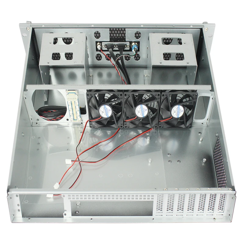 Aluminum HTPC 2u Server case 19 Inch Server Rack 2u Chassis Industrial Pc case
