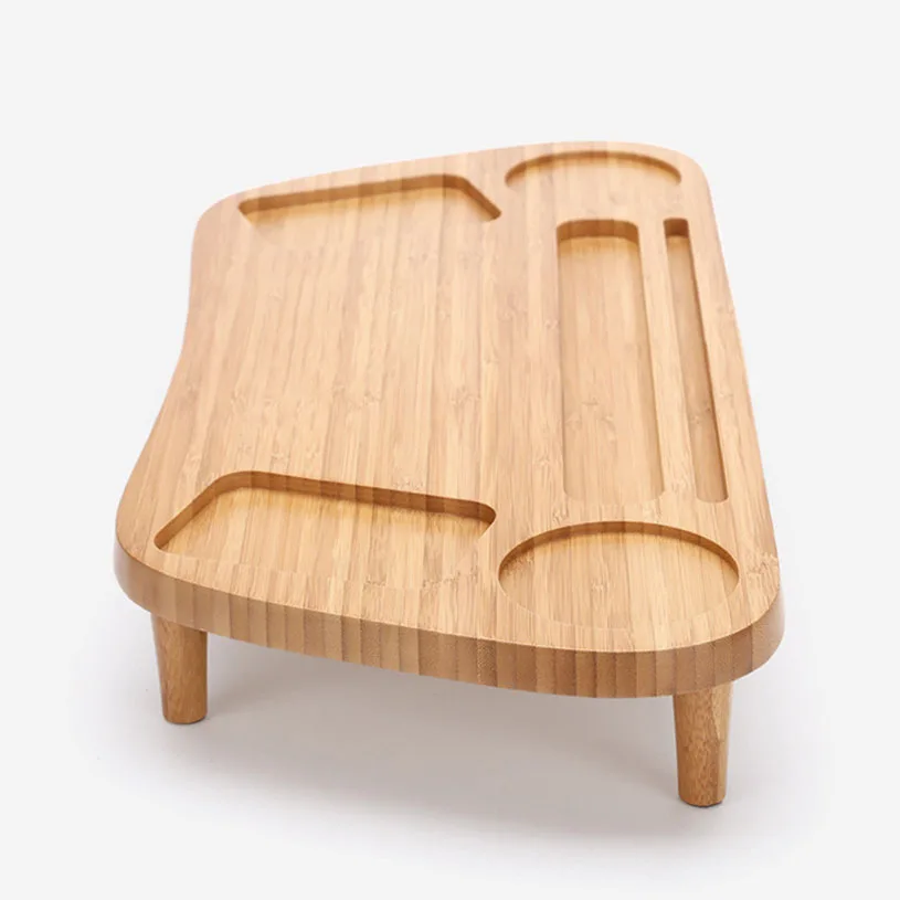 Экологически чистые прочные бамбуковые прямоугольные стойкие деревянные подставки для монитора