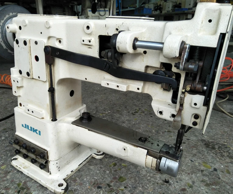 Secondhand Jukis DSC 246 Machine Single Needle Long Arm High Speed Leather Shoe Sewing Machine