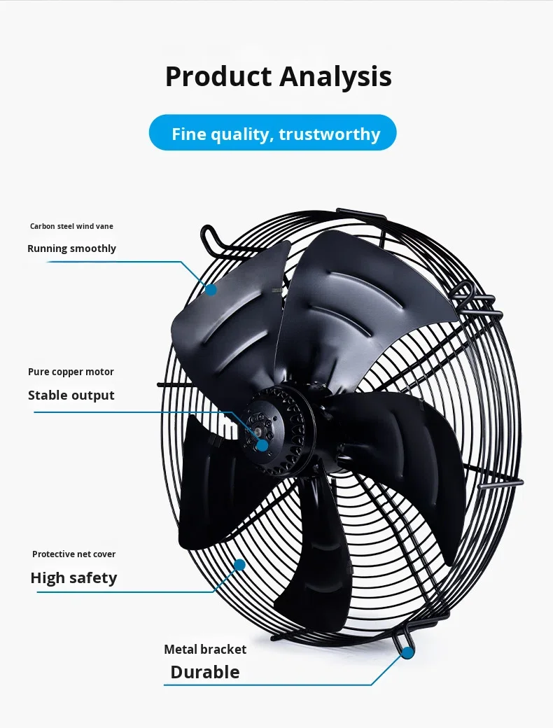 Outer Rotor Axial Fan, YWF-400, MOQ - detail 30