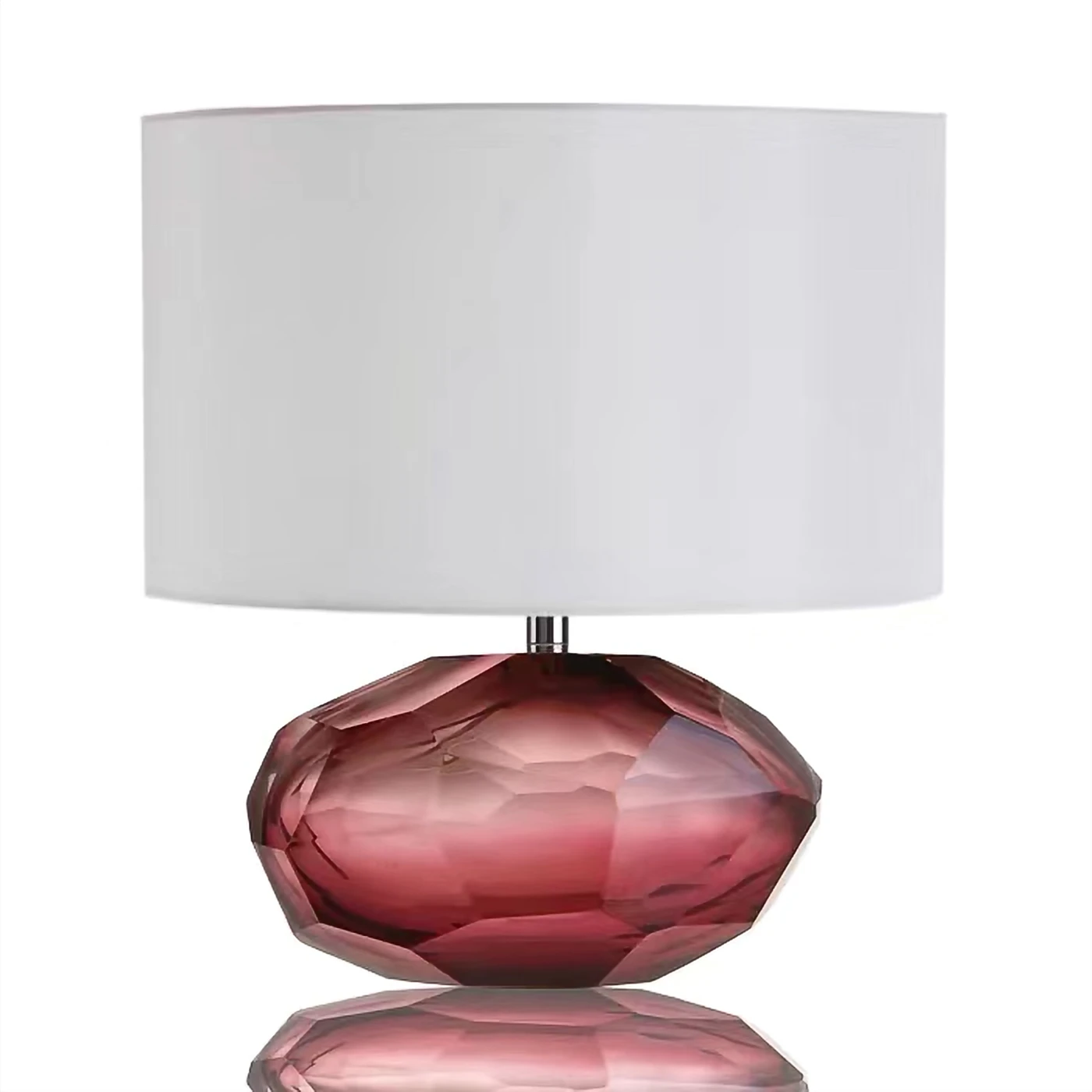 Art  Handmade Luxury Bed Lamp  Beautiful Table Light With  Circular Chimney  2020 Hot Sale Desk Lamp