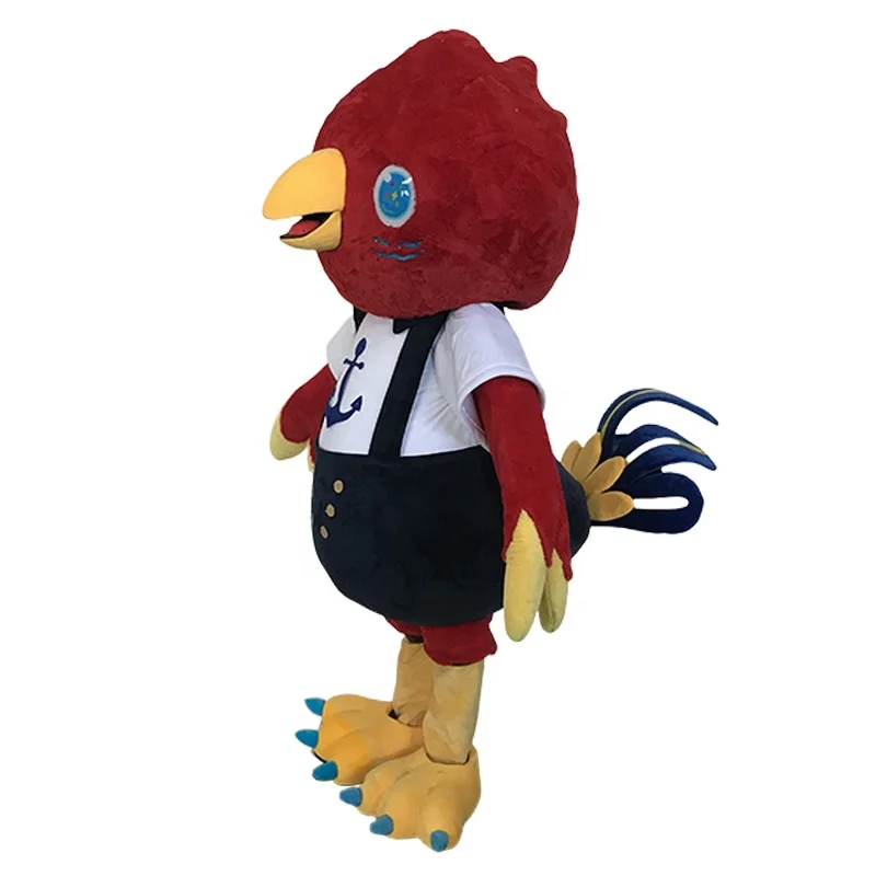 2024 New Product Factory Price Custom Color Chicken Inflatable Cartoon Plush Costume Mascot for Adults
