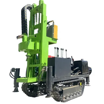 Depth50m 130m 200m Domestic Hydraulic and Pneumatic Dual Use High Quality HR-926  Water Well Drilling Rig Downhole Drilling Rig