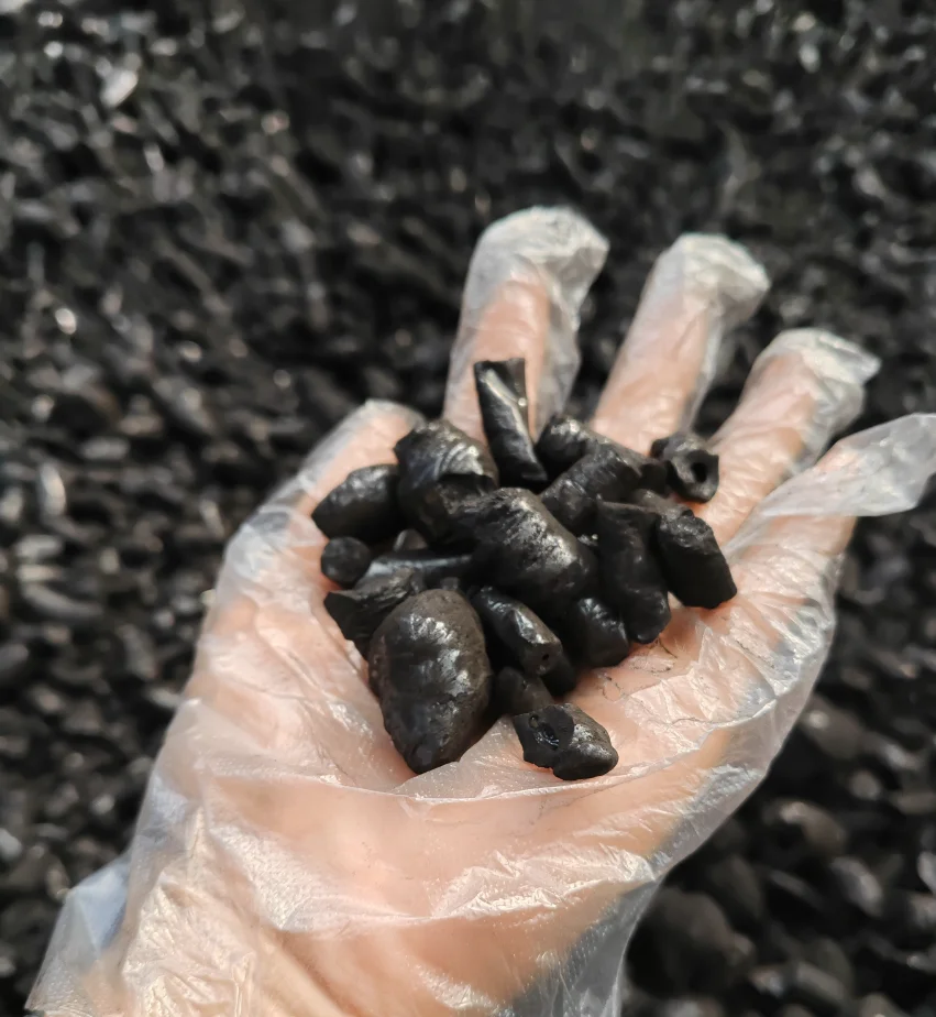 Coal Tar Pitch Graphitized Petroleum Coke Coke De Petrole Petroleum Production Solid Bitumen in Block