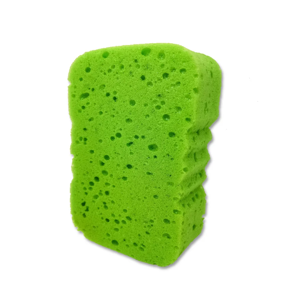 Низкий минимальный заказ, прямоугольная Коралловая губка для очистки автомобиля, аппликатор воска для автомобиля, губка для мытья автомобиля, оптовая продажа