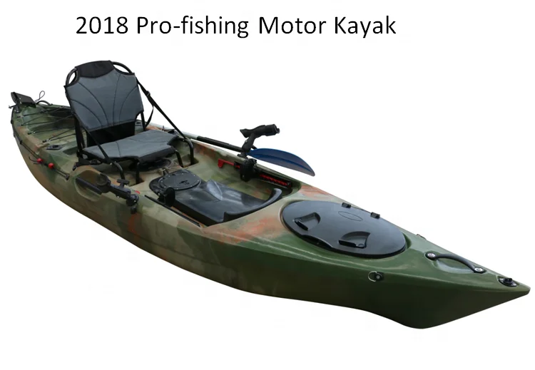 LLDPE or HDPE Variety Colors Kayak Fishing Kayak with Electric Motor Canoe Sit on Top Kayak for Sale