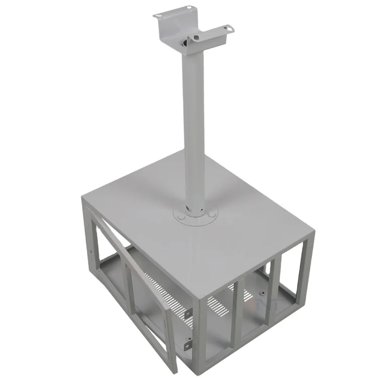 Support De Plafond Universel Pour Projecteur – Alliage Aluminium, Tête 360° | Charge 5 Kg, Réglable 280-430 Mm