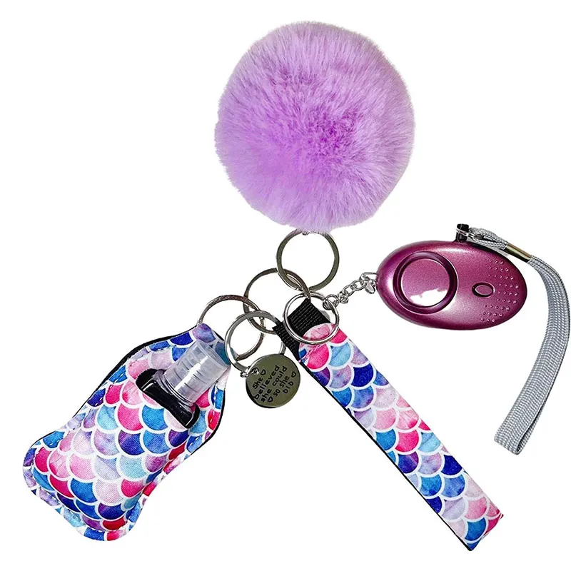 Safety Keychain Gifts Scream Loud Defense Alarm 130db Self Defense