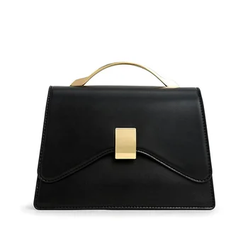 Fashion Elegant Style Customized Logo Pu Bags Embossed Vegan Leather Bag For Women Shoulder Handbags Ladies